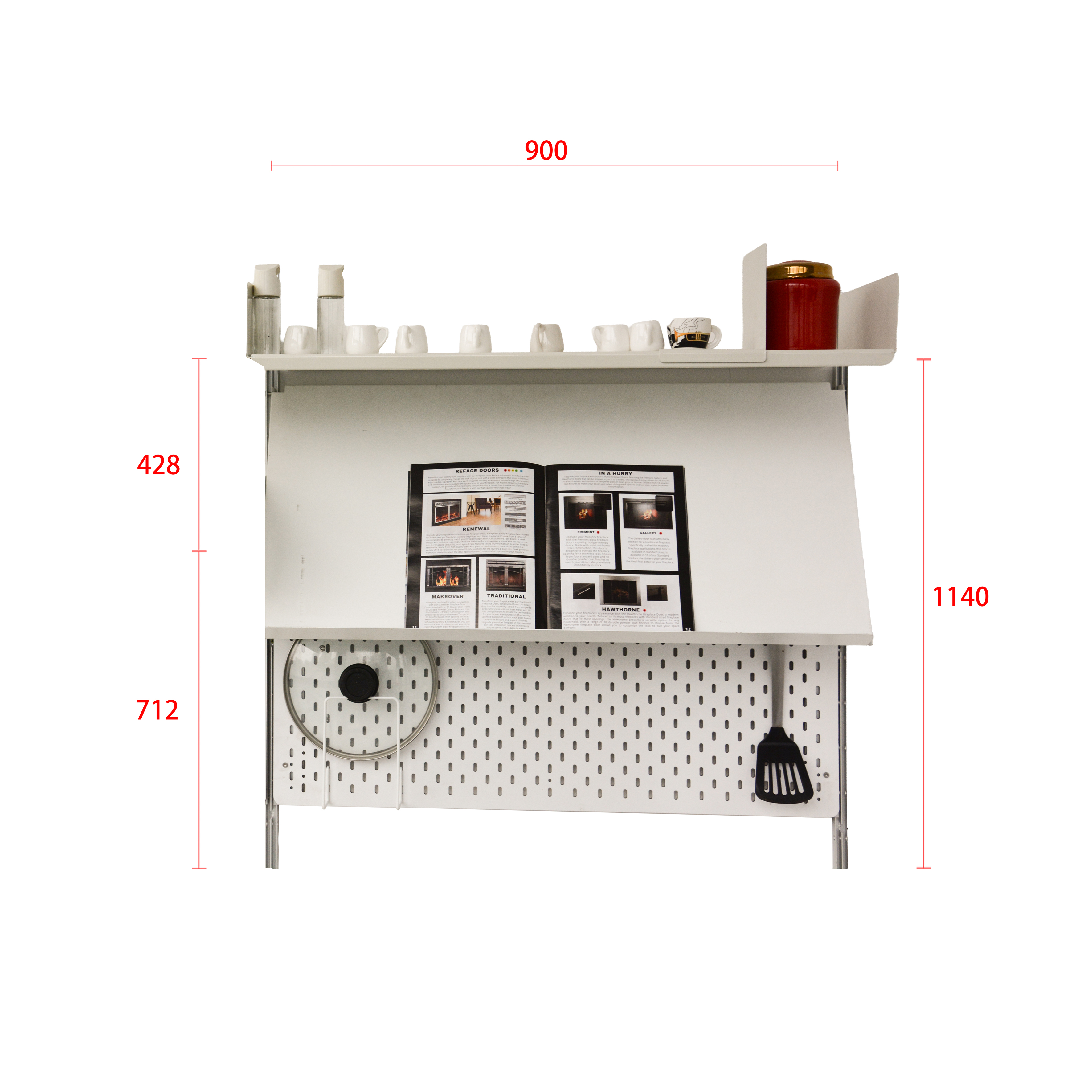 Industrial Metal Detachable Storage Rack Suitable for Assembling Kitchen Multi-Room Use