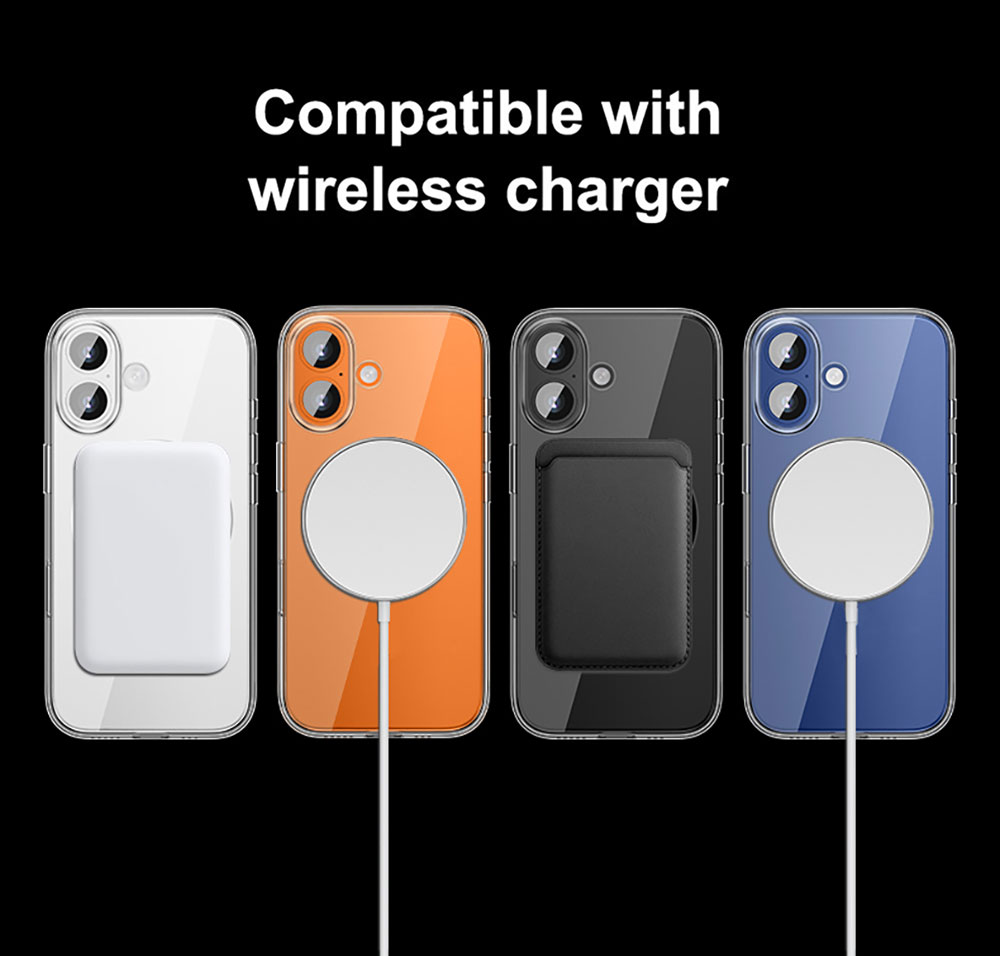 Laudtec Clear Magnetic Phone Cases for iPhone 18 Pro Max Fold TPU+PC Shockproof Luxury Simple Protective Cover Custom Logo