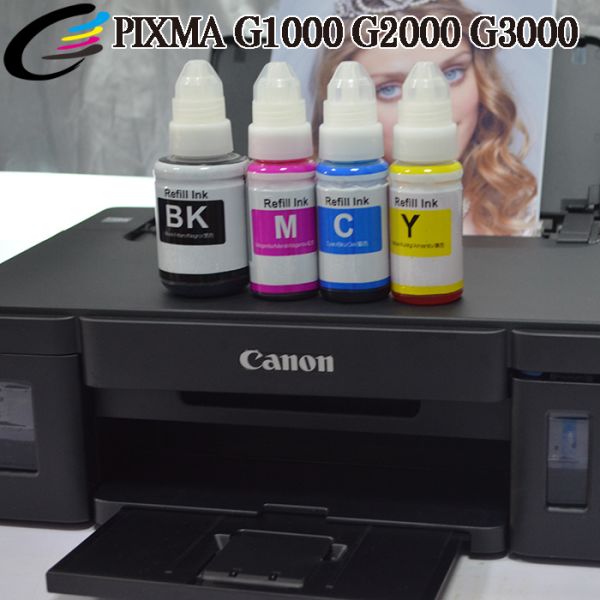 G1400 G2400 G3400 Printer Refillable Water Based Dye Ink for Canon GI-490 Refill Tank System Ink