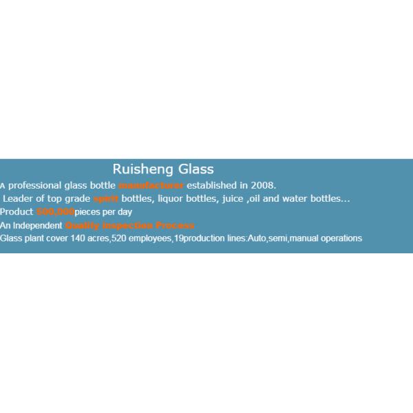 Custom Design Clear Glass Bottle for Olive Oil 750ml 500ml Vodka Liquor Gin Recyclable