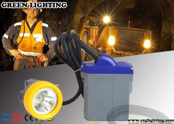 10000Lux IP68 Anti-Explosion Rechargeable LED Headlamp With 6.6Ah Battery