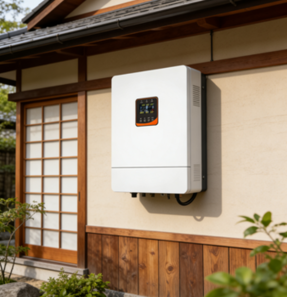 5.5kW Single Phase Hybrid Inverter On Grid With Parallel Operation