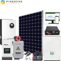 ON GRID OFF GRID Système d'énergie solaire 3KW 5KW 10KW 15KW 20kw 30kw pour la maison solaire