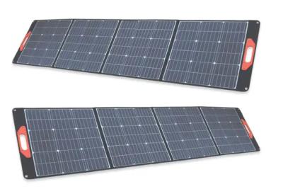 CE ROHS Foldable Portable Solar Panel 200W IP67 Flexible Solar Panels