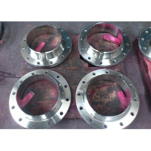 PN20 - PN420 304 / 316 Forged Weld Neck Stainless Steel Pipe Flange WN RTJ Flanges