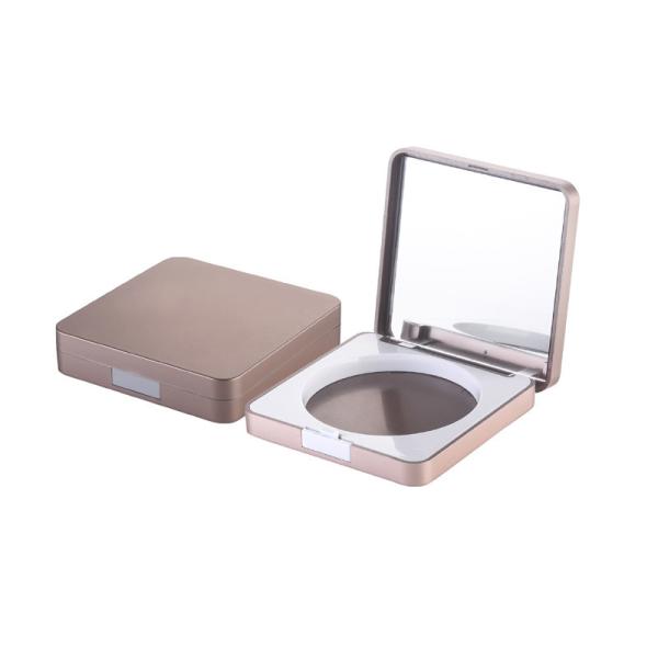 JL-EC202  Square 10g Eco-Friendly Eyeshadow Makeup Box Sustainable Cosmetic Packaging With Mirror
