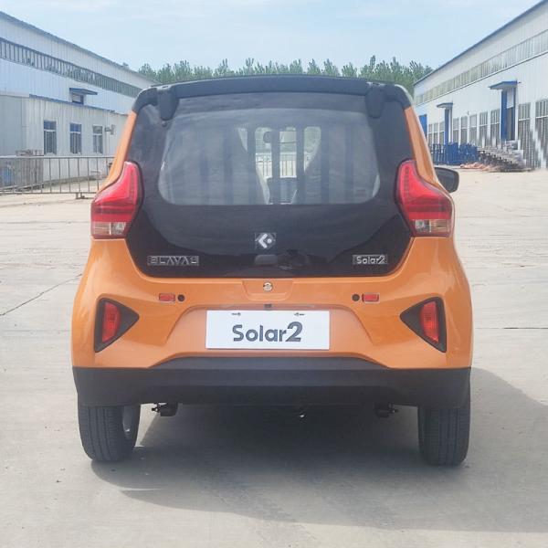 Blaval Small Electric Vehicle 300km 2-Door 2-Seat Car Design Made In Solar Energy Mini Electric Car R14 Tire Size