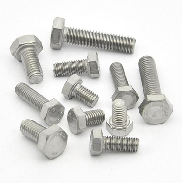 DIN933 Grade 8.8 Galvanized Hex Bolts Length 10mm-300mm For Automotive Fasteners