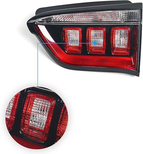 Luz de cola interna derecha para Jeep Compass 2017-2024 RH Halógeno Luz trasera del freno trasero