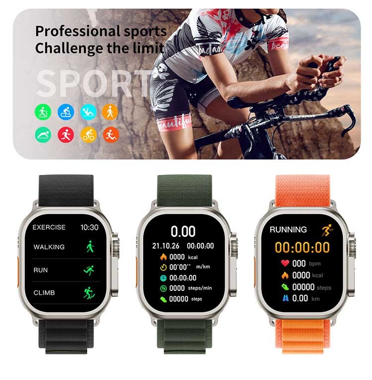Ультра дозора Wristband здоровья 192KB браслеты касания умного международные