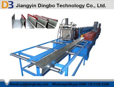 Aluminium Rainwater Gutter Roll Forming Machine Professional Full Automatic