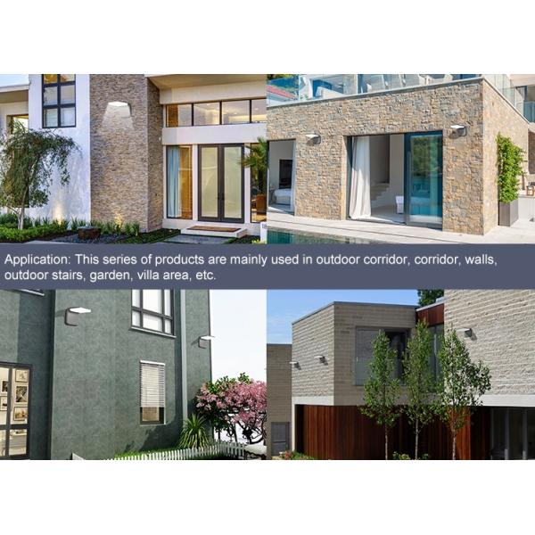 Wall Mounted IP65 LED Solar Street Light 5W Aluminum Alloy Solar Powered