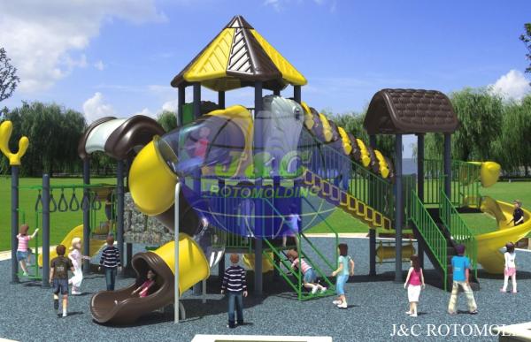 Outdoor Playground Equipment Aluminum Rotational Molds , Rotational Mold Makers