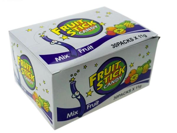 Multicolor CC Stick Candy Assorted Fruity Flavor With Tattoo Halal Product