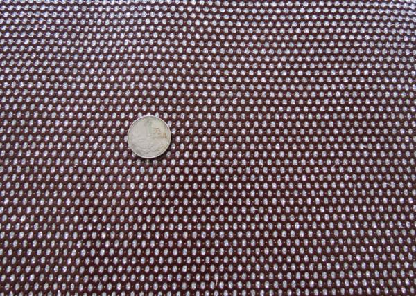 1.38m Width Faux Perforated Leather Fabric For Shoes Bags Clothing