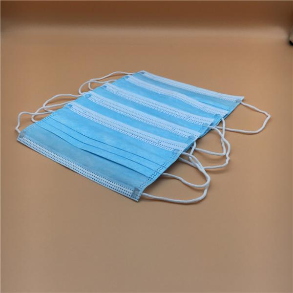 Earloop 3 Ply Surgical Face Mask CE Approved 50pcs Per Box Packaging