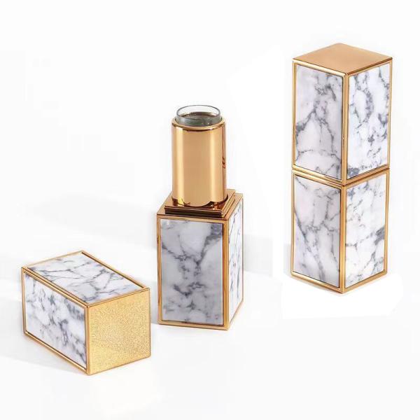 Lumière pour lèvres de luxe tube en plastique tubes de rouge à lèvres personnalisés emballage en plastique pour 5ml mini tube de rouge à lèvres