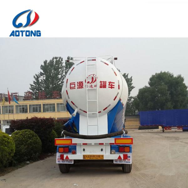 FUWA BPW Optional 3 Axle Cement Carrier Trailer Tanker Truck for Bulk Silo Tank Transport