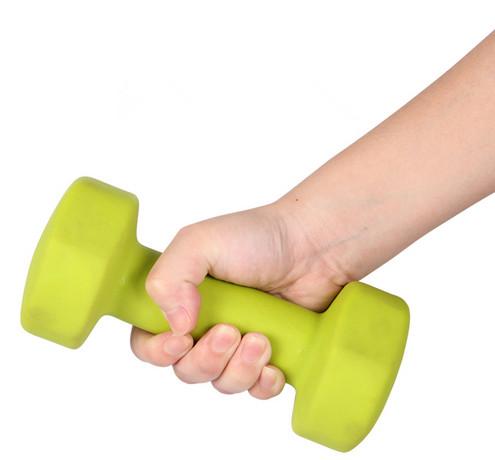 llb and kg weight colorful Neoprene Coated Round Shape Dumbbell
