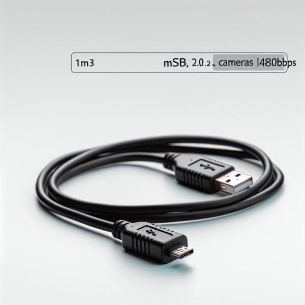 Mini USB 2.0 Cable 1m Fast Charging Data Transfer for Camera MP3