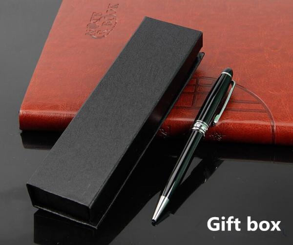 Custom Premium Black Twist Metal Pens With Logo