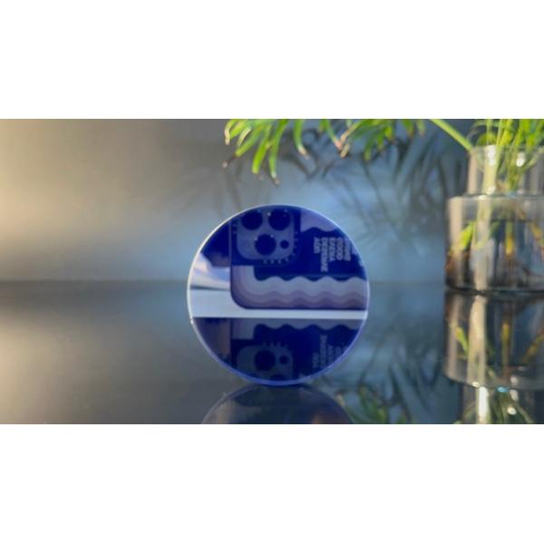 Случай дозора объектива Windows стекла сапфира ювелирных изделий Кристл драгоценной камня голубой