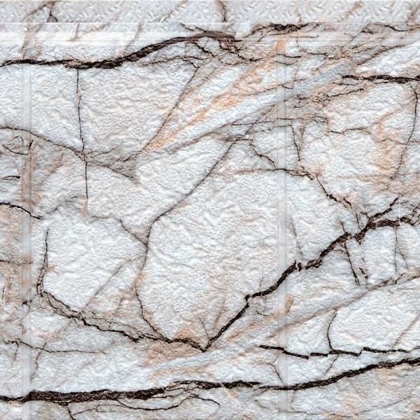 Apronte para enviar os painéis de parede de alumínio decorativos do sanduíche do poliuretano do teste padrão cerâmico