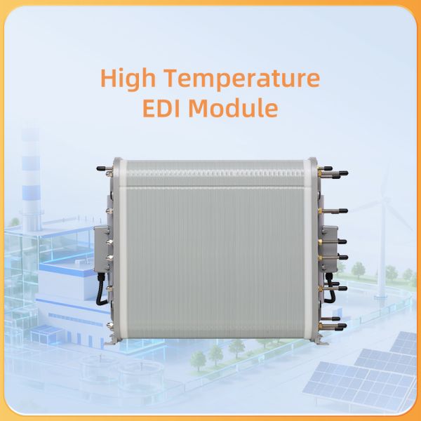 Continuous Electrodeionization High Temperature EDI Module For Condensate Polishing Treatment