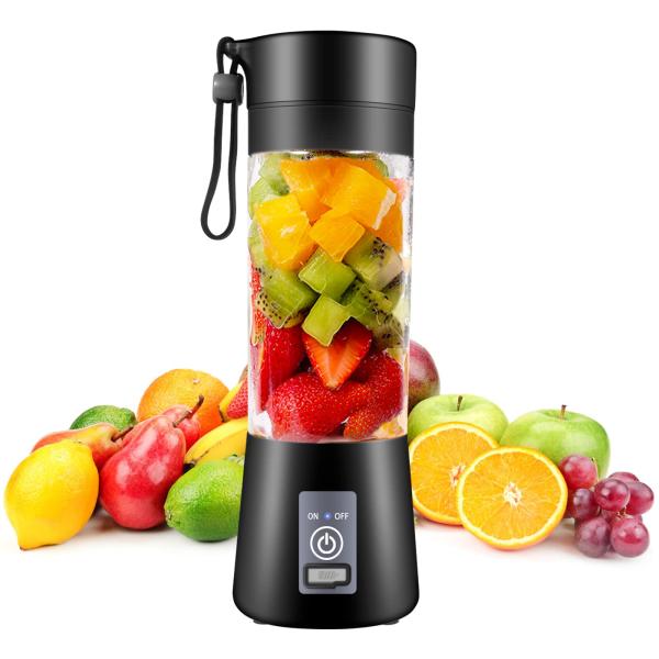 Silicone PC Electric Mini Ice Bottle Blender Home USB 2/4/6 Blades Juicer Cup Machine