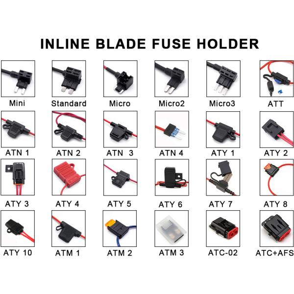 12V 32V DC Marine Boat Waterproof Battery Car Audio ANL MIDI MEGA Fuse Box Block Holder