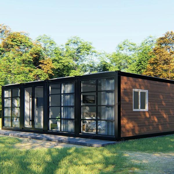 Traditional Prefabricated Houses Luxury 5 Bedroom 3 Bathroom Tiny Houses From China With Well Insulation And Furniture
