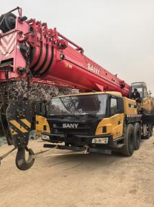 Second Hand Sany 80T All Terrain Mobile Crane STC800T5 Heavy Lifter Cranes 2018