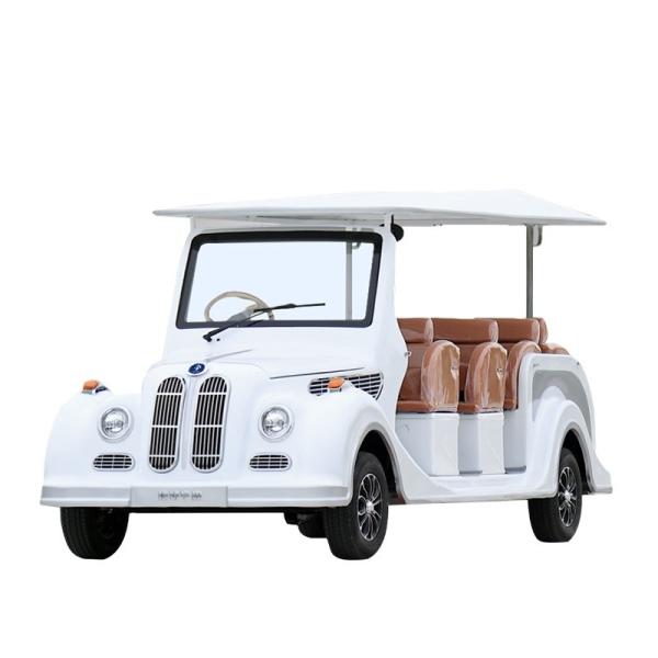 11-Seater Retro Style Electric Golf Cart with Li-ion Battery and Stylish Design Outlet