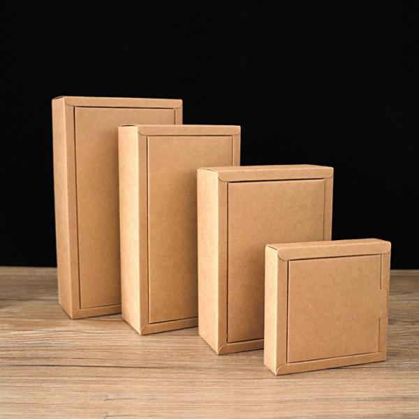 Перерабатываемая на заказ Красочная складная бумажная доска Kraft Mail Box с вашим логотипом идеально