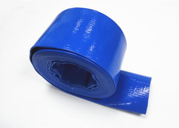 Soft Surface Lay Flat Discharge Hose 2 Bar To 15 Bar Working Pressure