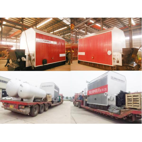 Biomass Fired Thermal Oil Heater Boiler , Gas Diesel Oil Boiler YLW , YY W