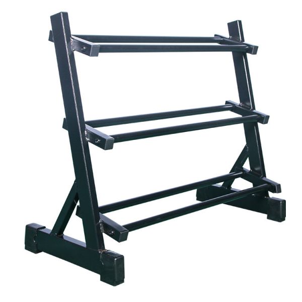 Cheap Three-layer Dumbbell Rack Men's Fitness Home Dumbbell Set Display Commercial Rack