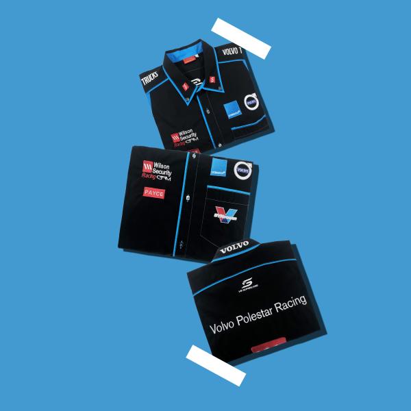 Desenhos personalizados Sublimados Equipa de corrida usar camisa respirável e rápido secar roupas esportivas
