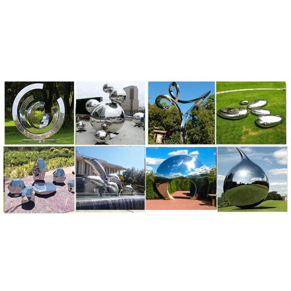 OEM Внешняя большая современная шаровая форма Металлическая шаровая садовая скульптура