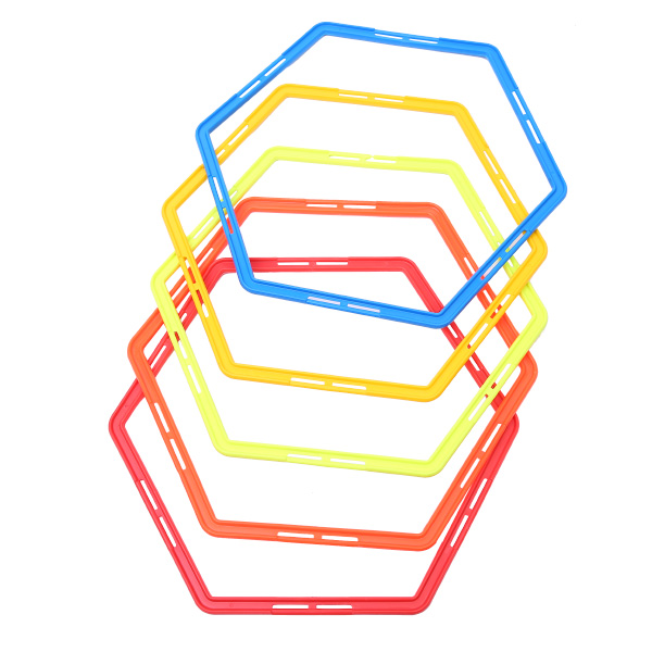 Hexagonal Octagon Speed Ladder , Dia.50cm Football Speed Rings