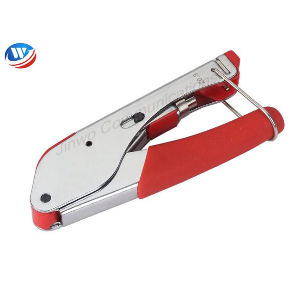 Red Handle Network Crimping Tool F Connector Coaxial Cable Crimping Tool