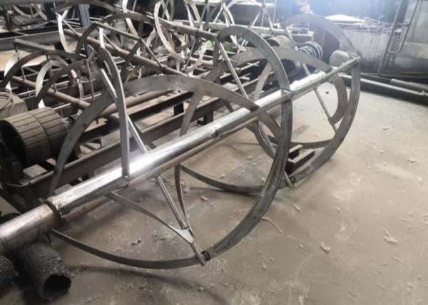 Stainless Steel Horizontal Ribbon Mixer 100-5000kg For Coco Herbs Powder