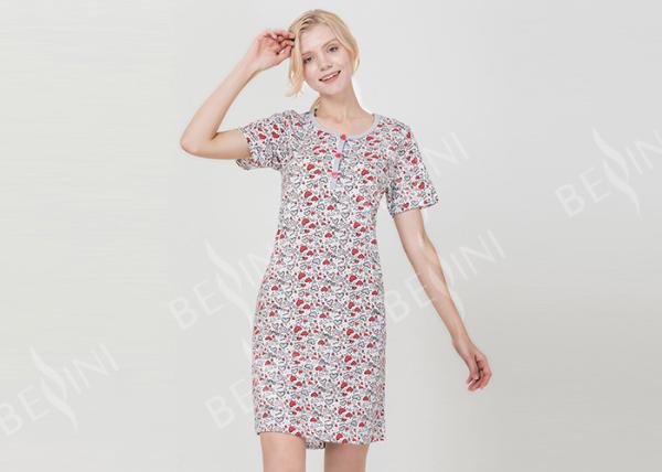 Pretty Gorgeous Ladies Night Dresses Sleepwear Round Neck Very Soft Handfeel