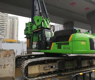 Basse base rotatoire de construction de Driling Rig Pile Machine 560KN d'espace libre