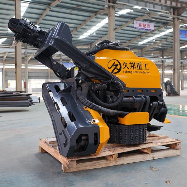 Timber Harvester Head Cutting Logs For 400mm Tree Saw Excavator
