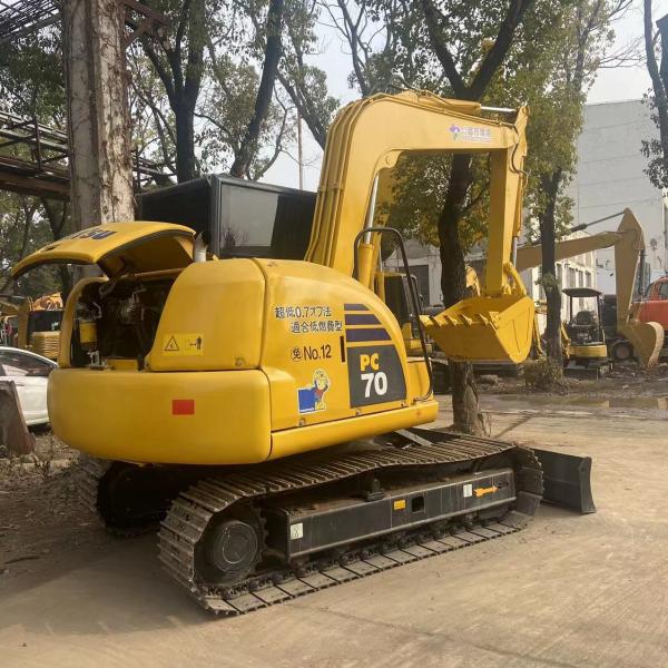 Second-hand Komatsu PC70-8 Excavator 7 Tons Construction Machinery in Good Condition