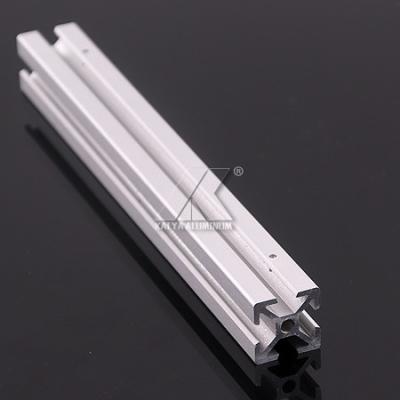 a extrusão de alumínio do entalhe de 20x20mm T, alumínio anodizado perfila 6000 séries