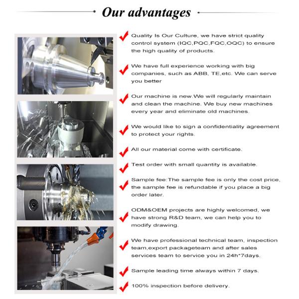 High Precision Custom Made CNC Machined Parts for Small Machine Parts Manufacturing
