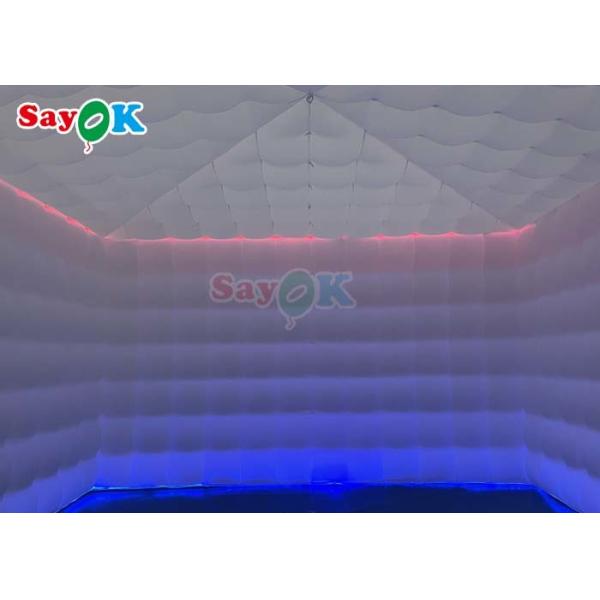 19Коммерческая надувная светодиодная палатка на открытом воздухе для вечеринок