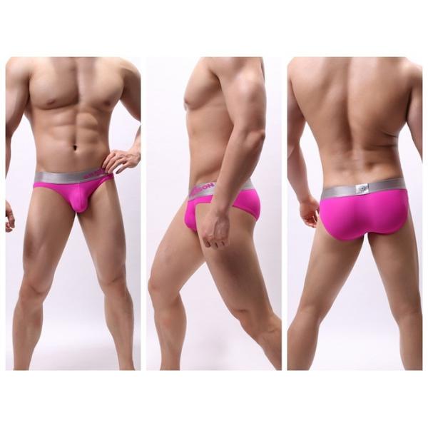 Blue Mens Sexy Underwear Sexy Fashion Sport Panties Plus Size Nylon Boxer Briefs